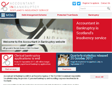 Tablet Screenshot of aib.gov.uk