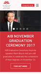 Mobile Screenshot of aib.edu.au